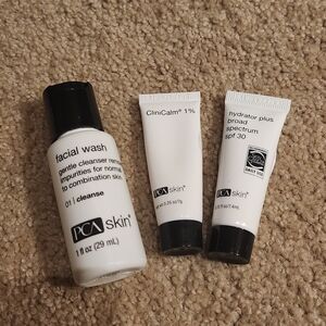 PCA Skin Facial Wash and Skincare Trio
